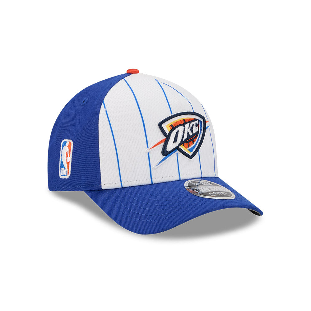 Oklahoma City Thunder Hat - 2025 Tip-Off 9Forty M-Crown A-Frame Snapback Cap - New Era